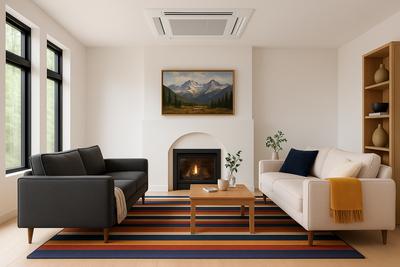 modern comfortable living room